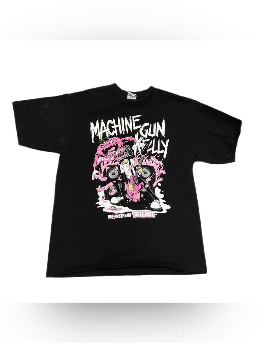 Machine gun Kelly mainstream sellout 2022 tour t-shirt